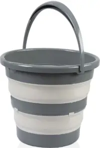 Găleată pliabilă pentru clătire BabyJem - 10 l, antracit