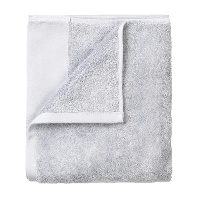 Prosoape gri-deschis 4 buc. din bumbac din frotir 30x30 cm Riva – Blomus