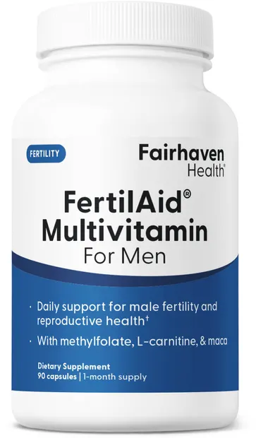FertilAid pentru bărbați, 90 capsule, Fairhaven Health