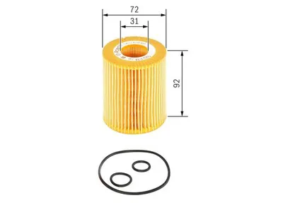 Filtru ulei BOSCH 1 457 429 199