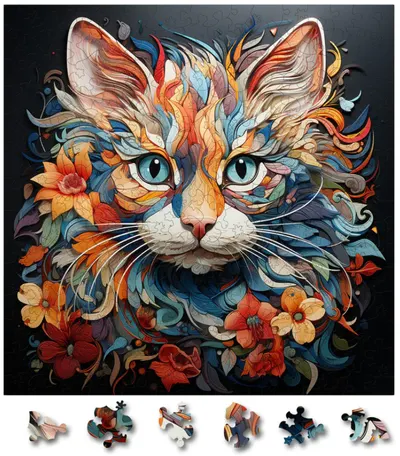 Puzzle din lemn - Chantilly-Tiffany 2