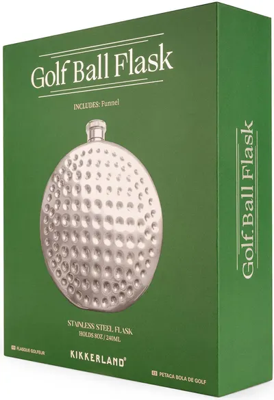 Sticlă Kikkerland - Minge de golf, 240 ml