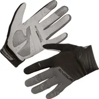 Mănuși ciclism Endura Hummvee Plus pentru femei, full-finger, negru