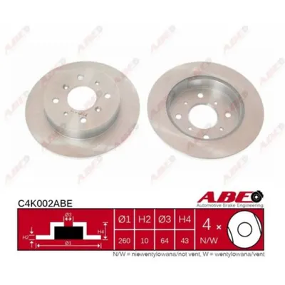 Disc frana ABE C4K002ABE