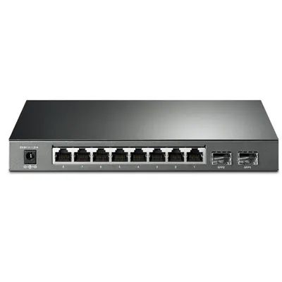 Switch Tp-Link TL-SG2210P Smart JetStream cu 8 Porturi Gigabit PoE+ si 2 Sloturi SFP