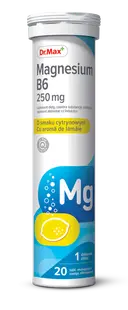 Dr. Max Magnesium B6 250mg, 20 comprimate efervescente