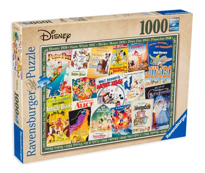 Puzzle Ravensburger din 1000 de piese - Postere de film