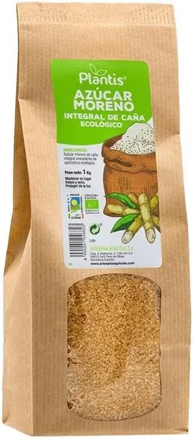 Plantis Zahăr brun din trestie, 1 kg, Artesania Agricola