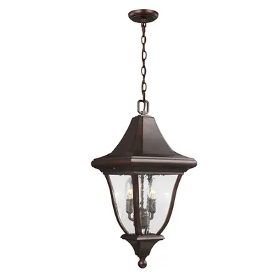 Lampa suspendata Oakmont 3 Light Medium Chain Lantern