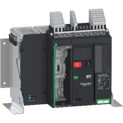 Intreruptor Masterpact MTZ1 08H2, 800 A, 4P fix, fara Micrologic