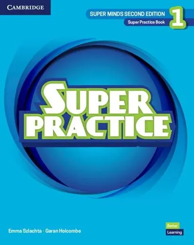 Super Minds 2ed Level 1 Super Practice Book - Paperback brosat - Emma Szlachta