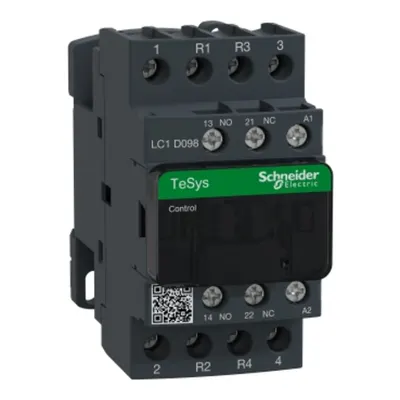 Contactor, TeSys Deca, 4P(2NO+2NC), AC-1, <=440V, 20A, bobina 48VAC 50/60Hz, terminal cu clema cu surub