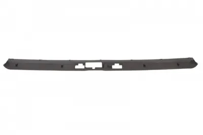 Ornament bandou bara spate mijloc, negru potrivit IVECO DAILY VI 04.19