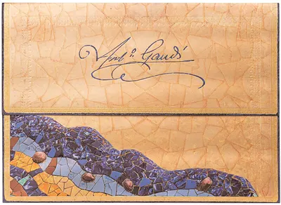 Dosar de documente Paperblanks Gaudí Manuscript Of Reus