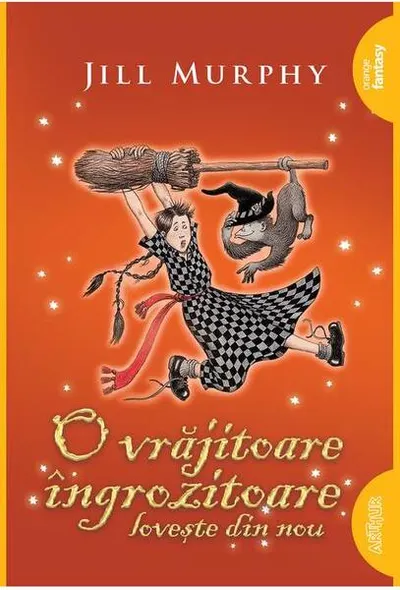 O vrăjitoare îngrozitoare lovește din nou (Vol. 3) - Paperback brosat - Jill Murphy