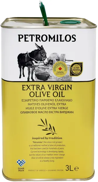 Ulei de măsline Extra Virgin, 3 l, Petromilos