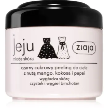 Ziaja Jeju Young Skin exfoliant de corp cu zahăr negru