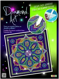 Set creativ KSG Crafts Diamond Art - Arta cu diamante, Mozaic