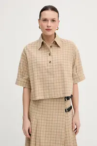 Barbour bluză din bumbac Hollington