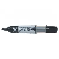 Marker pentru tabla, Pilot, Medium, Bullet, VBoard Master, Negru