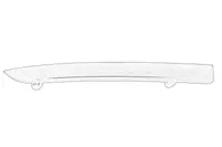Reflector spate stanga potrivit VW GOLF 6, Station wagon 2008-2013