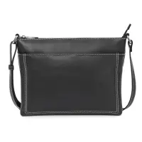 Geanta de dama, Adaline GT3884, piele naturala, Negru
