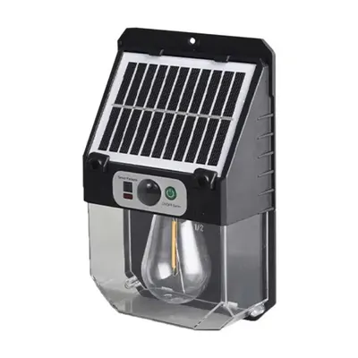 Lampa de Perete, 1 Led, Incarcare Solara si Senzor, Telecomanda, Z-tools