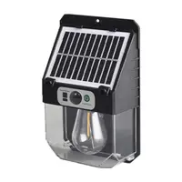 Lampa de Perete, 1 Led, Incarcare Solara si Senzor, Telecomanda, Z-tools
