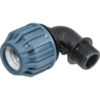 Cot 90° compresiune cu FE, PN 10 si PN 16, Elysee , Dimensiune 32x3/4",Presiune 16 Bari, 0706731