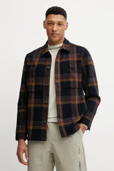 Fjallraven geacă cu aspect de cămașă Singi Flannel Overshirt M