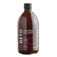DETO BIO Oțet de Rodie Organic Nefiltrat, 500ml | Andrea Milano