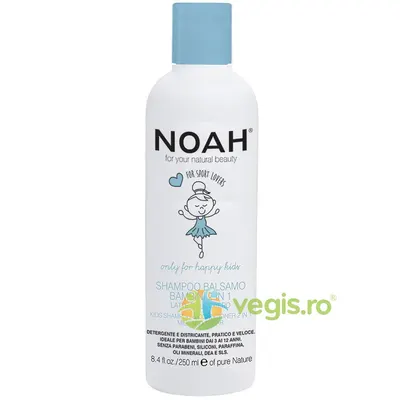 Sampon si Balsam 2 in 1 pentru Copii cu Lapte si Zahar 250ml