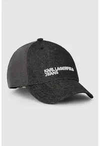 Sapca baseball cu logo brodat - Gri inchis