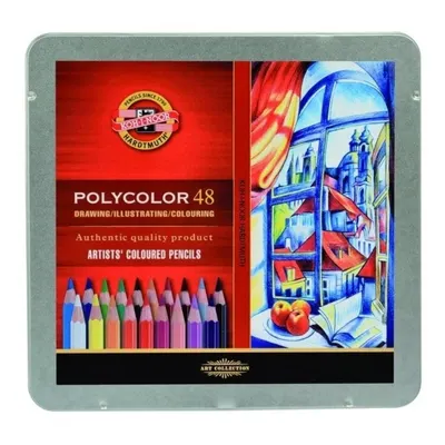 Creioane color, 48culori, Polycolor Koh-I-Noor