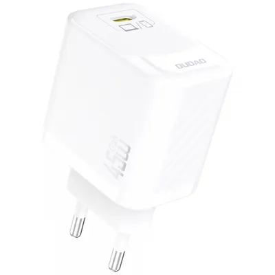 Incarcator Retea Dudao A28, 45W, 3A, 1 x USB-C, Alb