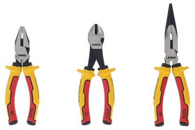Set de clești izolați DeWALT - VDE, DWHT82811-0, 3 bucăți