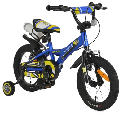 Bicicletă pentru copii Byox - Rapid, 14'', Albastru