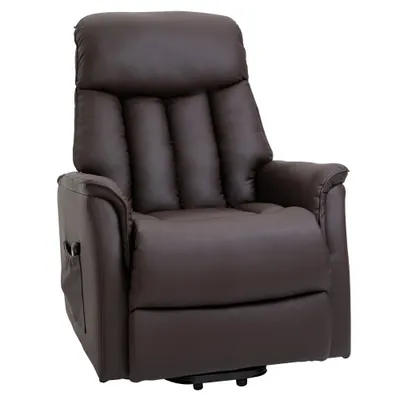 Fotoliu Relax HOMCOM cu Telecomandă, Reclinabil și Suport pentru Picioare, Ideal pentru Relaxare Acasă | Aosom Romania