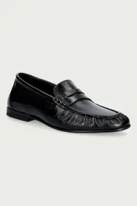 Posa mocasini pentru femei din piele Penny Loafer