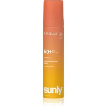 Attitude Sunly Tropical Coco spray autobronzant cu minerale SPF 50+