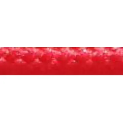 Cordon flexibil 2x0.5 izolatie cu manta textila decorativa Rosu-rola 30ml