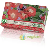 Sapun Vegetal Florinda cu Parfum de Trandafir Salbatic 100g