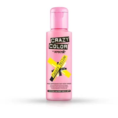 Vopsea semi-permanenta CANARY YELLOW - CRAZY COLOR - no.49 - 100 ml
