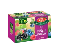 Ceai eco fructe de padure, 20 plicuri, Fares