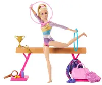 Papusa Barbie You can be anything - Barbie gimnasta, cu accesorii