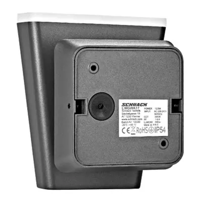 Mika LED Wall Up 12,5W 800lm 3000K ECG IP54 antracit