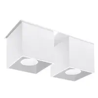 Corp de iluminat pentru tavan QUAD 2 alb
