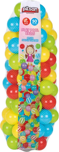 Mingi pentru joacă Pilsan - 50 buc., 9 cm