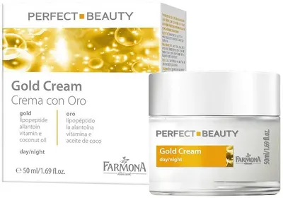 Farmona Perfect Beauty Crema de fata intineritoare cu aur,50 ml