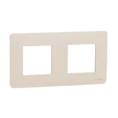 Placa ornament, Unica Studio, doua module, bej